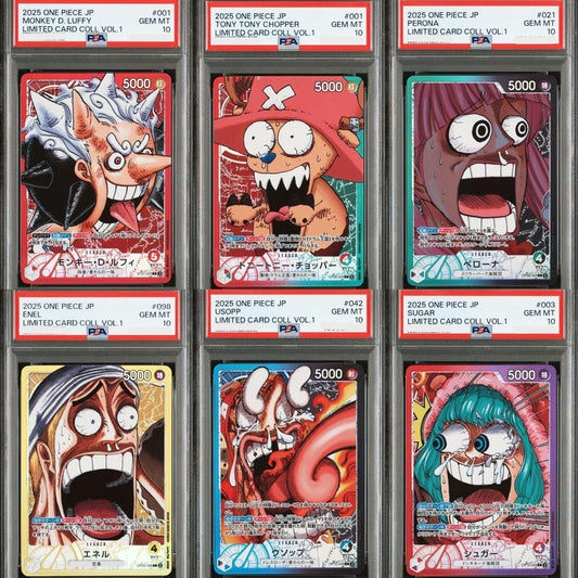 PSA 10 Complete Set BASE SHOP Card Collection vol.1 ONE PIECE Sequential Set0