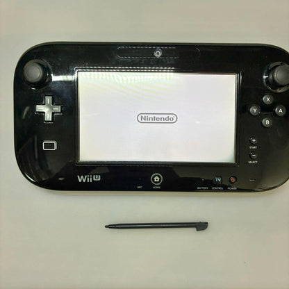 Nintendo Wii U Premium Set 32GB Black Japanese Region Code USED2