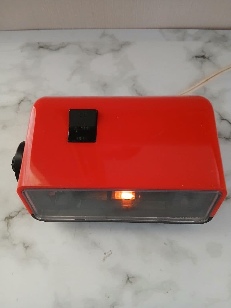 CITIZEN 5RD025 Red Flip Alarm Clock Desk Clock Made in Japan Retro Vintage7