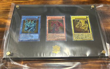Yu-Gi-Oh! OCG Egyptian Gods 3-Card Stainless Steel Special Set Japanese Rare1